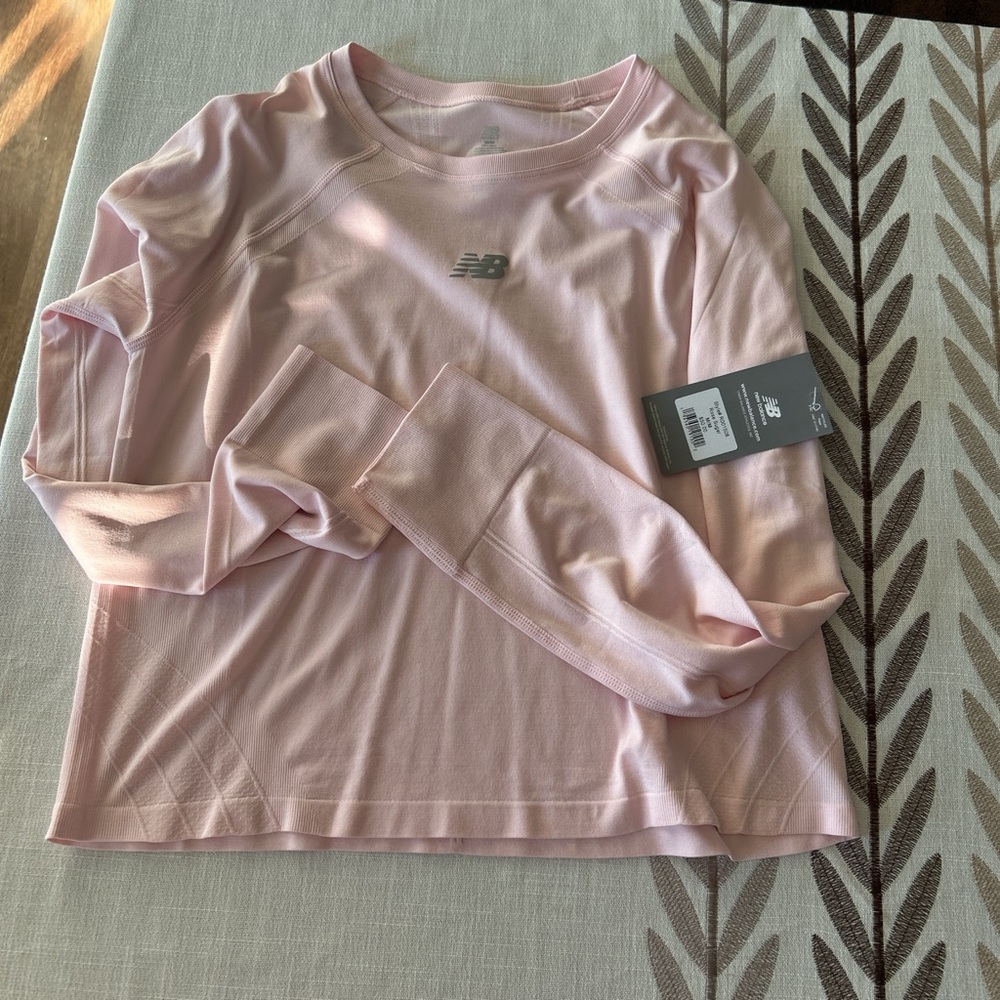 New Balance Pink Long Sleeve